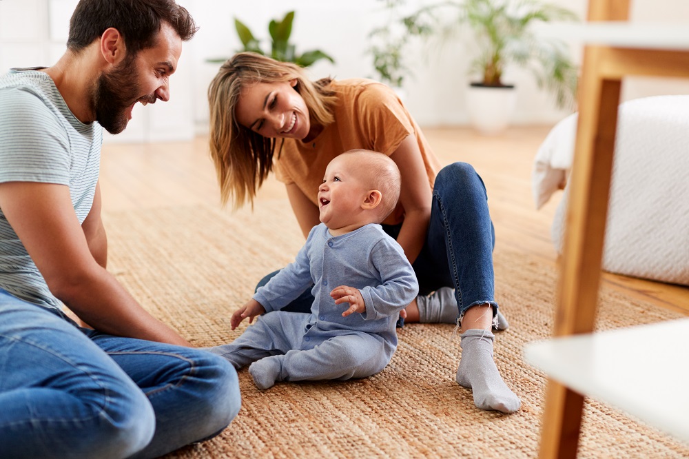 family in an apartment