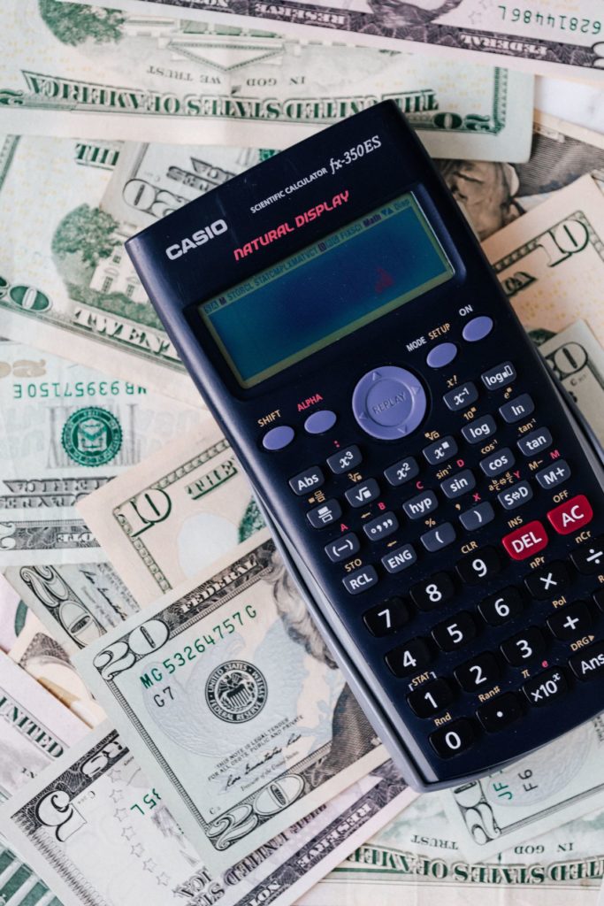 money and calculator