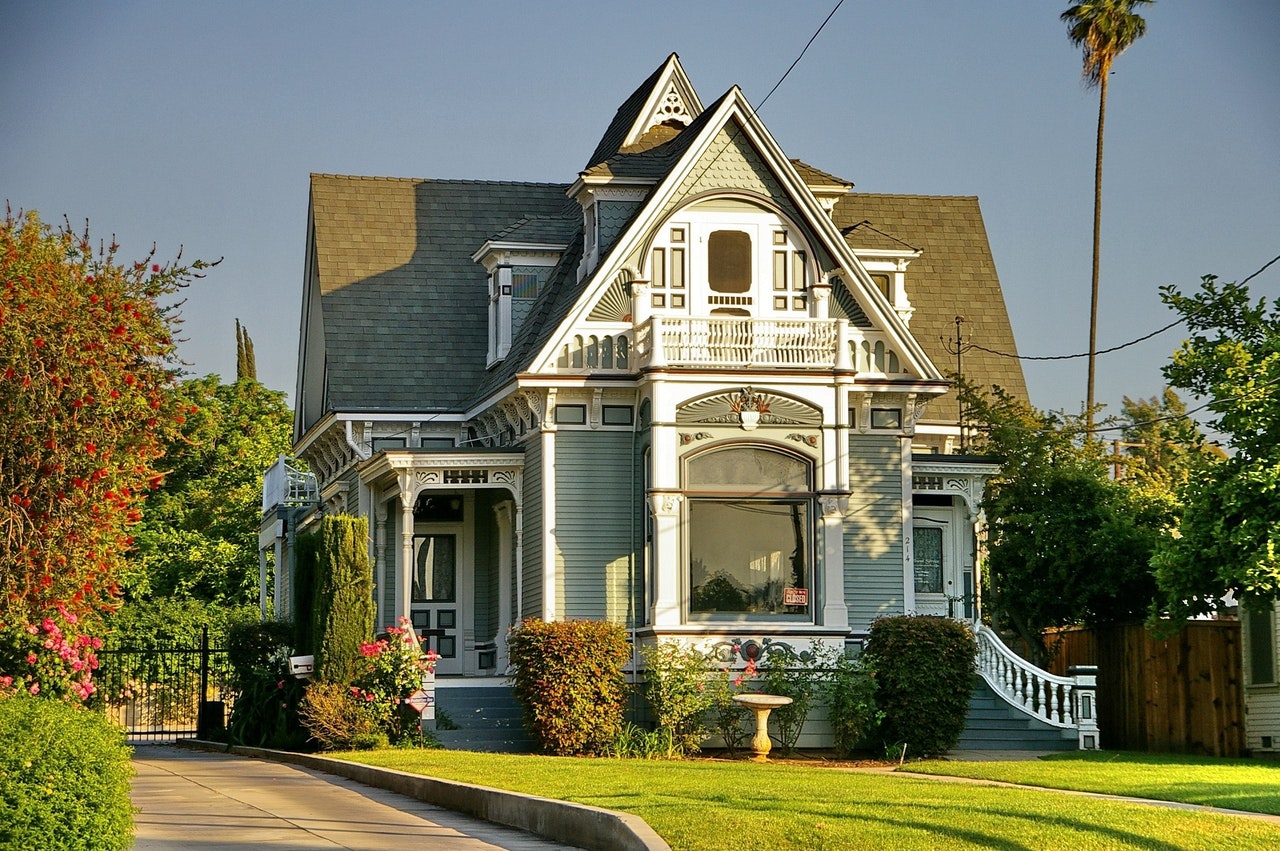 A big house in the suburbs